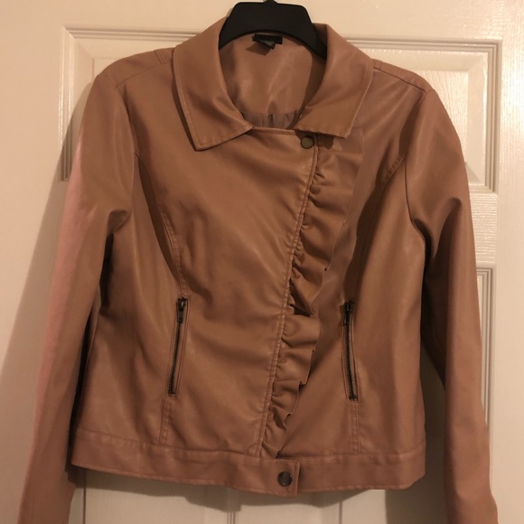 Pink Leather Jacket - Picture 2 of 2